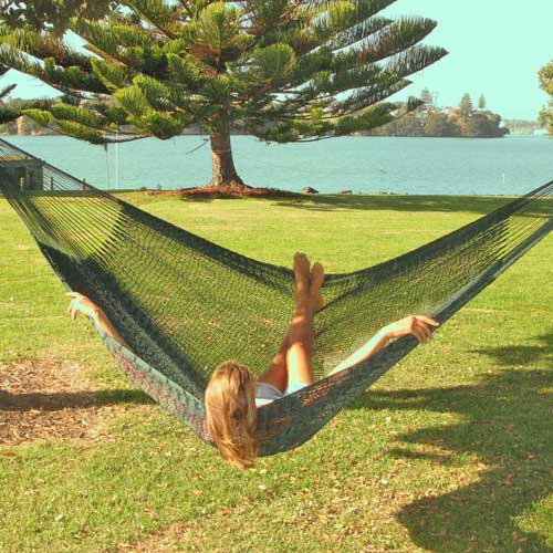 outdoor double hammock